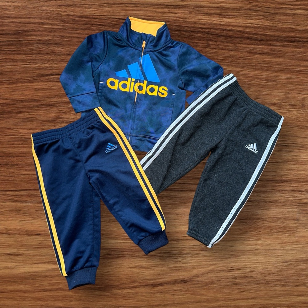Baby Boy 3 Piece Adidas Bundle